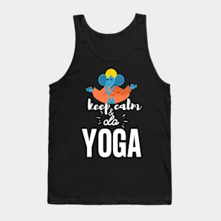 Yoga Elephant - Keep Calm and do Yoga Tank Top